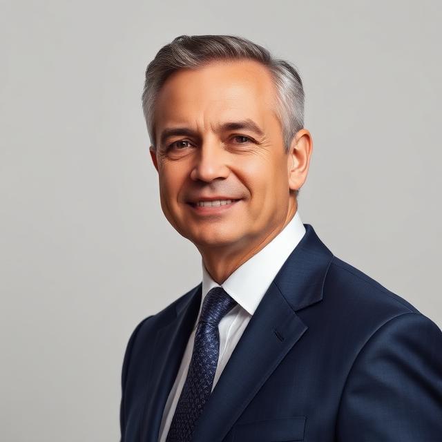 Retrato de Ricardo Ortega, Director General · Distribución